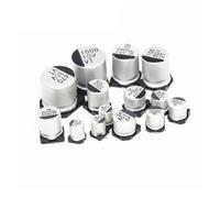 10PCS 50V100UF 8 * 10mm SMD aluminum electrolytic capacitor 50V 1UF 2.2UF 3.3UF 4.7UF 10UF 22UF 33UF 47UF 100UF 220UF 330UF 470UF NWPNLXEA(50V1UF)