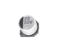 10PCS 50V22UF SMD Aluminum Electrolytic Capacitor 6.3V 10V 16V 25V 35V 50V 10UF 22UF 47UF 100UF 220UF 330UF 1000UF AUOQKQUT(35v22uf 5x5.4mm)