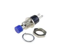 10pcs/5pcs PBS-110 Momentary Push Button Switch for Model Railway Hobby 7mm Pack on-off NWPNLXEA(Blau,10pcs)