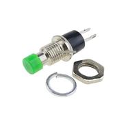 10pcs/5pcs PBS-110 Momentary Push Button Switch for Model Railway Hobby 7mm Pack on-off NWPNLXEA(Green,One Size)