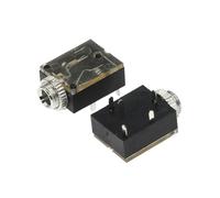 10pcs 5Pin 3.5mm Stereo Audio Jack Socket PCB Panel for Headphone With Nut PJ-324M NWPNLXEA