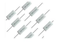 10pcs 5W 5% Cement Resistor Power Resistance 0.47 4.7 47 470 R Ohm 4K7 47K 0.47R 4R7 47R 470R BIANMTSW(5W 4.7R 10pcs)