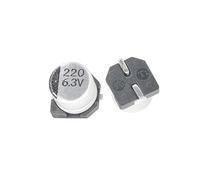 10PCS 6.3V 10V 16V 25V 35V 50V SMD Aluminum Electrolytic Capacitor 10UF 22UF 47UF 100UF 220UF 330UF 1000UF MQXFCZUX(35v22uf 5x5.4mm)