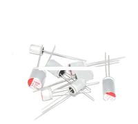 10PCS 6.3v Conductive Polymer Aluminum Solid Electrolytic Capacitors 100/220/330/470/560/680/1000/1500/4700uf EKFBQBGW(6.3V330UF-5X8mm)