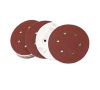 10pcs 6 Pouces 6 Trous 150 Mm Disques De Ponçage 40-2000 GRIT FLOCKINE POLLE ORBIAL SANDE,Grain 800-10pcs