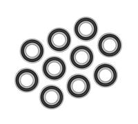 10pcs 6004-2RS1 Scellé scellé Scellé Baule à Billes - Steel, Faible Bruit, Longue Durée de Vie - Pour un Petit Passe-temps D'arbre/Stick de Passe-temps