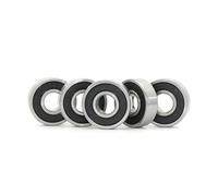 10PCS 603-699 Miniature Deep Groove Ball Bearing 604 605 606 608 623 624 626 628 686 687 688 692 697 696 ZZ 2RS BIANMTSW(604 4x12x4mm)