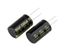 10Pcs 63V3300UF 22x35 Aluminum Electrolytic Capacitor High Frequency Low ±10% 2000Hours 105℃ DIY Capacitors NWPNLXEA
