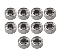 10pcs 682 - ZZ 683 - ZZ 684 - ZZ 685 - ZZ Deep Groove Ball Bearings | Double Metal Protected Liquid Barrier & Particle Barrier | High Speed Oxidation Inhibiting for Motors/Tools (683-ZZ)
