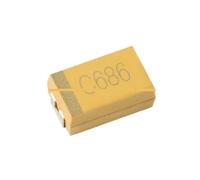 10pcs 68UF 686 6.3V 10V 16V 25V A B C D E 3216 3528 6032 7343 10% SMD 686J 686A 686C 686E Patch tantalum capacitor NWPNLXEA(6.3V B)