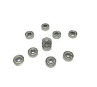 10Pcs 694ZZ R-1140ZZ 4x11x4 mm Deep groove ball bearing Miniature bearing High speed Advanced 694Z(Standard(Old style))