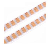 10PCS 6V 6.3V 10V 16V 25V 35V 50V 10UF 22UF 33UF 47UF 100UF 220UF 330UF 470UF D Type SMD Tantalum Capacitor EKFBQBGW(25V 100UF D)