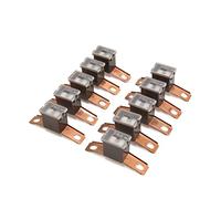 10pcs 70A 32V Brown Plastic Cars Vehicle Push-in Type Male PAL Cartouche Fusibles