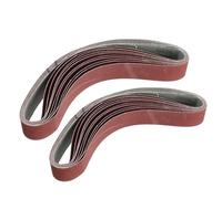 10pcs 760mm Sanding Belts For Angle Grinder Belt Sander Attachment Abrasive Tools 40 to 1000 Grit Bande Abrasive(400 Grit)