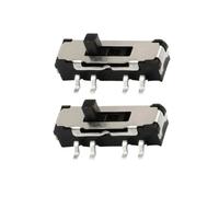 10pcs 8 Pin 8pins Slide Switch 3Position Slide Toggle Switch Limit Switch black