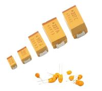 10PCS A B C D Case Tantalum Capacitor 6V 10V 16V 25V 35V 50V 0.1UF 1uf 2.2UF 4.7UF 10UF 22UF 33UF 47UF 100UF 220uF 330UF 470UF AUOQKQUT(D 16V 150uF 157)
