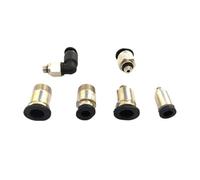 10pcs a lot Mini Type Fittings PC-C POC-C PL-C SL 4mm 6mm 5mm M3 M5 M6 M8 1/8 BSP Pneumatic Valve Micro Connector(4MM_M5)