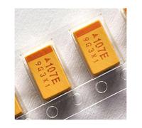 10PCS A Type 106 107 476 105 226 336 224 475 10V 16V 25V 35V 6.3V 0.22UF 1UF 4.7UF 10UF 22UF 33UF 47UF 100UF Tantalum Capacitor NWPNLXEA(A 107 6.3V 100UF)