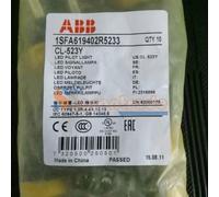 10PCS ABB CL-523Y LED Bouton Indicateur 230VAC Neuf
