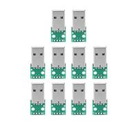 10pcs Adaptateur Micro USB DIP USB 4 Broches 2.54mm Conversion PCB Connecteur Mâle A型