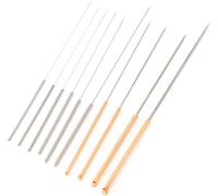 10PCS Aiguilles de nettoyage de buse en acier inoxydable Kit d'outils de nettoyage de buse pour imprimante 3D Accessoires d'extrudeuse 0.15?1.0mm