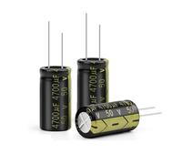 10Pcs Aluminum Electrolytic Capacitor 50V4700UF 18x35 High Frequency Low Low Resistance Capacitors NWPNLXEA