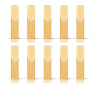 10pcs Anches de Saxophone 2,5, 7,3 x 1,6 cm Anches de Clarinette Cadeaux Saxophone Accessoires d'Instruments de Musique pour Sax Alto ou Clarinette Soprano