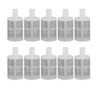 10pcs Aquarium Water Pompe Filtre Mesh Accessoire pour Les pulvérisateurs de pompage de pêche (10 mm)