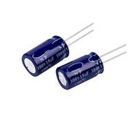 10Pcs Audio Amplifier Capacitor 100V HIFI Audiophile Frequency-Divided Capacitors NPBP For HIFI Audio 1.5uF~100uF EKFBQBGW(47UF 100V)