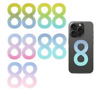 10pcs Autocollants Calmes, Autocollant Sensoriel Bandes Adhésives Calmes Sensorielles Bandes Texturées Fidget Bandes Calmes pour Bouteille d'Eau Téléphone Bureau