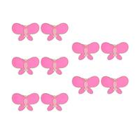 10Pcs Awareness Ribbon Brooch Pins for Women Butterfly Shape Decorative Lapel Pin for Clothing Embellishments Alloy Dress Brooch