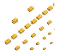 10PCS B Condensateur au tantale CMS 6,3 V 10 V 16 V 25 V 35 V 50 V 476J 107J 227J 476A 107A 475C 106C 226C 336C 476C 107C 475E 106E 22(B 6.3v220uF 227J)