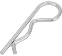10pcs B Type Cotter Pin Clips Zinc Plated Retaining Pins Spring Clips Hair Pin (3.5*75mm)