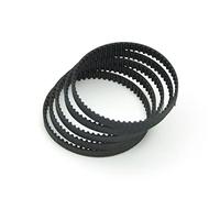 10pcs B48 MXL Courroie de Distribution Dents 48 Longueur 97.536mm Largeur 6.35mm = 025quot; Poulie MXL for Courroie synchrone à Boucle fermée en Caoutchouc B48MXL