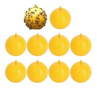 10pcs Balle de piège à Mouche Suspendue capteur de Mouches fruitiers Piège Collant Catcher de ravageur en Plein air pour Une Plante