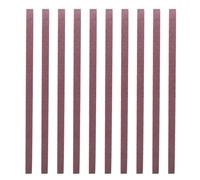 10PCS Bandes Abrasives Aluminium Oxyde, Bande de Ponçage 533 x 9mm, 60#, Sangles de Meuleuse - Haute Efficacité de Ponçage, Adapté aux Machines à Bande, Idéal pour Bois et Méta (80#)