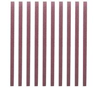 10PCS Bandes Abrasives Aluminium Oxyde, Bande de Ponçage 533 x 9mm, 60#, Sangles de Meuleuse - Haute Efficacité de Ponçage, Adapté aux Machines à Bande, Idéal pour Bois et Méta (60#)