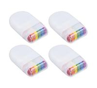 10pcs Bâton de Peinture coloré pour le Visage et le Corps, Respectueux de la Peau, 6 Nuances Différentes, Fête de la Fête de la fierté Gay, avec 6 Cm / 1,4 X 0,6 X 2,4 Pouces