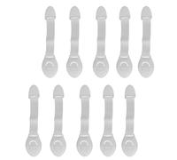 10pcs Bébé Tiroir De Porte De Placard Réfrigérateur De Sécurité Rallongé Loquet De Sécurité