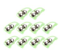 10pcs Bells De Pêche Arquées Équipements De Pêche Équipement Tige Bites BAITS BONTS INDICATEURS NUMÉRIE