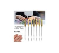 10pcs big eye machine à coudre aiguilles utiles régulières universelles - multicolore