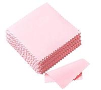 10pcs Bijoux Chiffon De Nettoyage Chiffon Pour Sterling Argent Platine