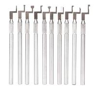 10pcs bijoux outil de sculpture ensemble, cire bricolage sculpture en métal stylo de gravure, outil de fabrication de bijoux pour l'artisanat et des bijouteries