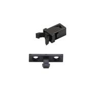 10Pcs Black White PR-001 Small Door Lock Switch Lock For MS Air Conditioner Set Top Box TV EVD DVD Door Cover NWPNLXEA(5Female 5Male Black)