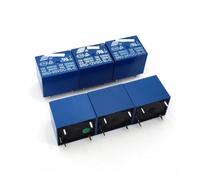 10Pcs Blue SRD T73 DC 5V 12V 24V 5Pin PCB 10A SPDT Power Relay NWPNLXEA(10Pcs DC12V)
