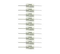 10pcs Bobinage Céramique Ciment Résistance de Puissance 5W Horizontal 0.22Ohm