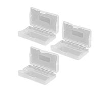 10pcs Boîte de Boîtier de Jeu de Cartouche Anti-poussière Transparente pour Game Boy Advance GBA, étuis de Protection Transparents