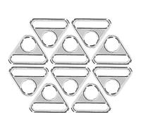 10pcs Boucle Triangle, 38mm Boucle Réglable en Alliage de Zinc Mini Boucle Décorative pour Sangle Sac à Main Sac Accessoires Matériel(#3)