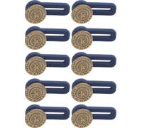 10pcs boutons bronze Jean amovible réglable couture libre ongleuniversel bouton de taille