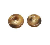 10pcs boutons ronds en résine de 15 à 34mm à 4 trous pour pull, costume, manteau, accessoires de couture de vêtements